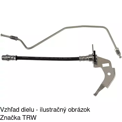 Brzdové dosky POLCAR S70-1552 - obr. 2