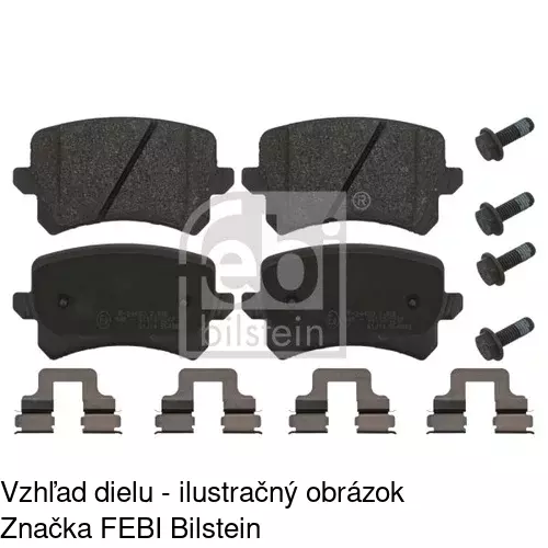 Brzdové dosky POLCAR S70-1574 - obr. 4