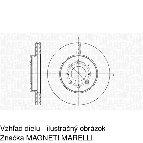 Brzdový kotúč POLCAR S71-0111S - obr. 4