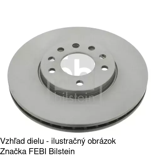 Brzdový kotúč POLCAR S71-0169 - obr. 4