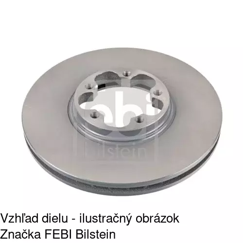 Brzdový kotúč POLCAR S71-0253 - obr. 1