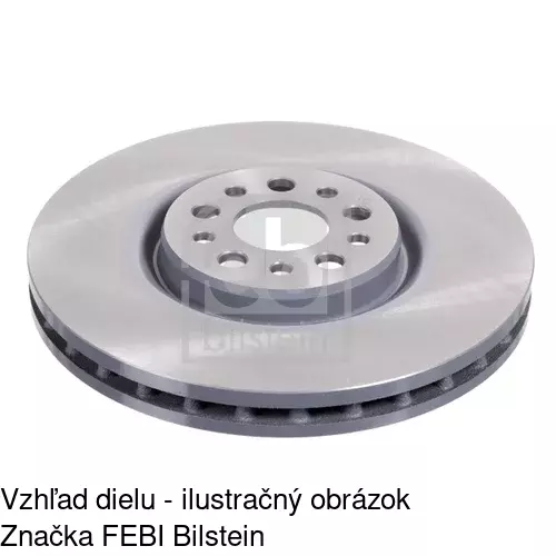 Brzdový kotúč POLCAR S71-0257 - obr. 3