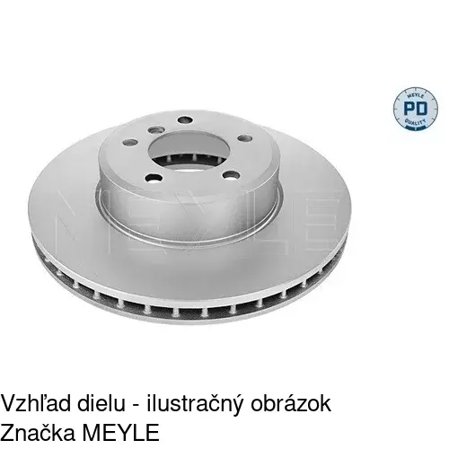 Brzdový kotúč POLCAR S71-0263 - obr. 4