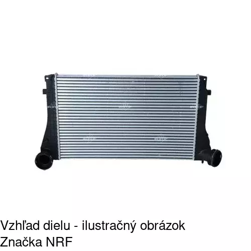 Chladiče vzduchu (Intercoolery) POLCAR 1323J8-1 - obr. 2