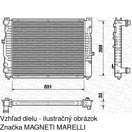 Chladiče vody POLCAR 132408-1 - obr. 1