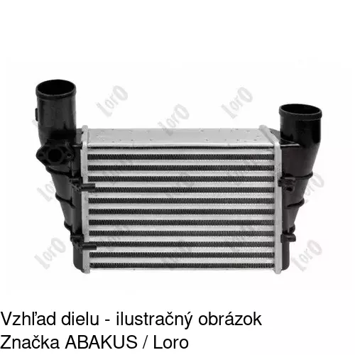 Chladiče vzduchu (Intercoolery) POLCAR 1324J8-1 - obr. 4