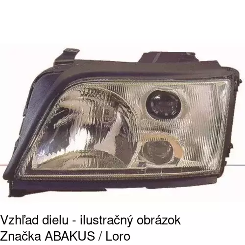 Sklo reflektora POLCAR 132612 - obr. 1