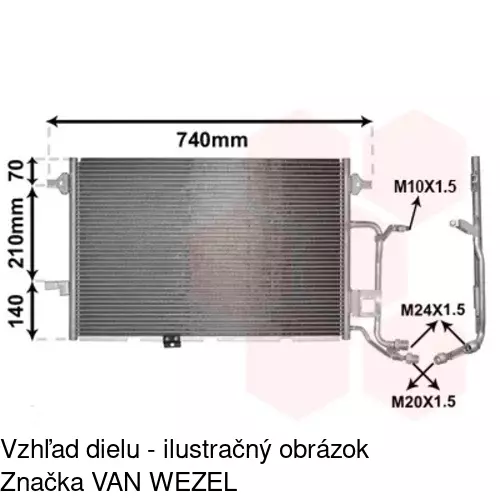 Chladiče klimatizácie POLCAR 1326K8C4S - obr. 3