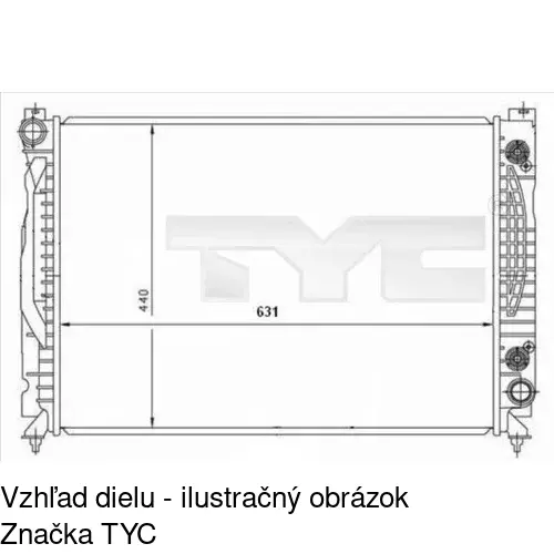 Chladiče vody POLCAR 132708-4