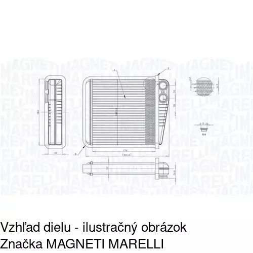 Radiátory POLCAR 1331N81X - obr. 1