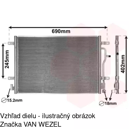 Chladiče klimatizácie POLCAR 1334K8C2 - obr. 5