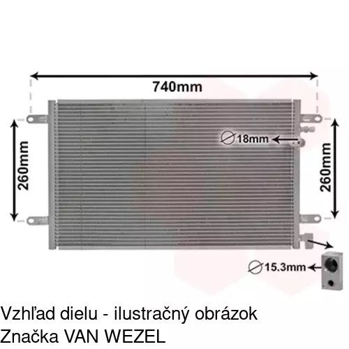 Chladiče klimatizácie POLCAR 1338K8C1S - obr. 4