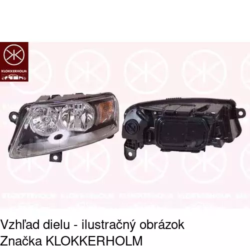 Hlavný reflektor POLCAR 1339094E - obr. 2