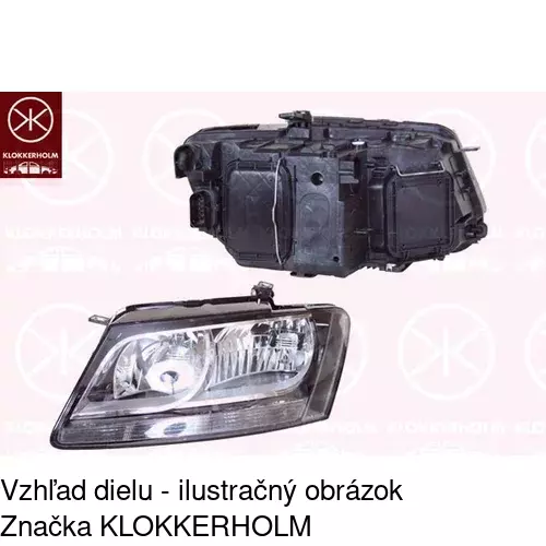 Hlavný reflektor POLCAR 136510-E