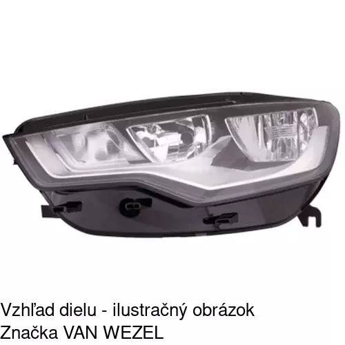 Hlavný reflektor POLCAR 13E109-H - obr. 4