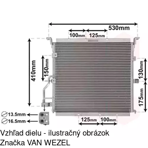 Chladiče klimatizácie POLCAR 2007K8C5 - obr. 4