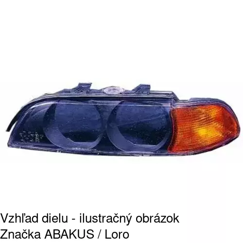 Sklo reflektora POLCAR 201612-H - obr. 2