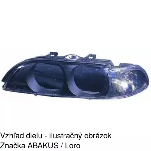 Sklo reflektora POLCAR 2016128E - obr. 2