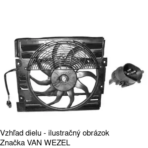 Ventilátory chladičov 202223W1 /POLCAR/ - obr. 3