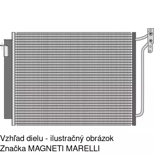 Chladiče klimatizácie POLCAR 2050K8C1