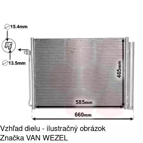 Chladiče klimatizácie POLCAR 2051K81X - obr. 4