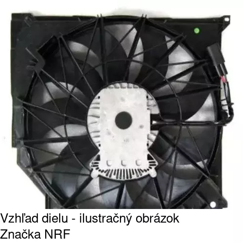 Ventilátory chladičov POLCAR 205523W2