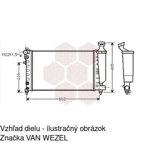 Chladiče vody POLCAR 230608-6 - obr. 3