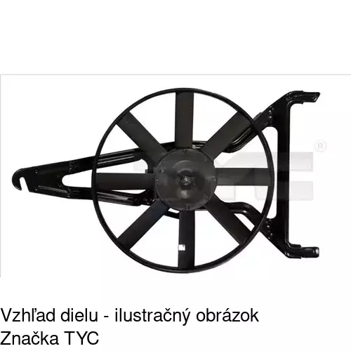 Ventilátory chladičov 230623W1 /POLCAR/