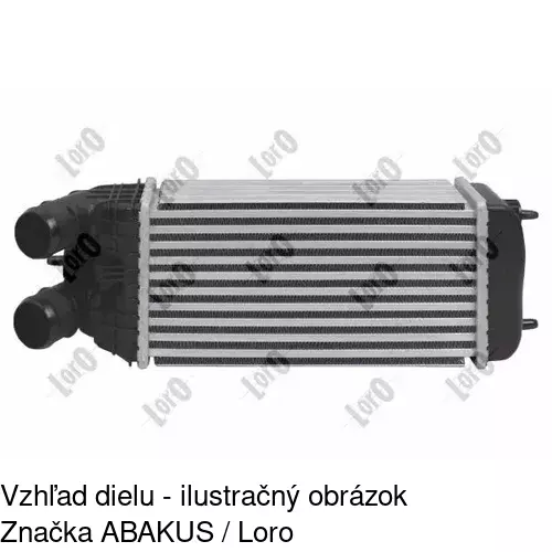 Chladiče vzduchu (Intercoolery) POLCAR 2318J81X - obr. 1