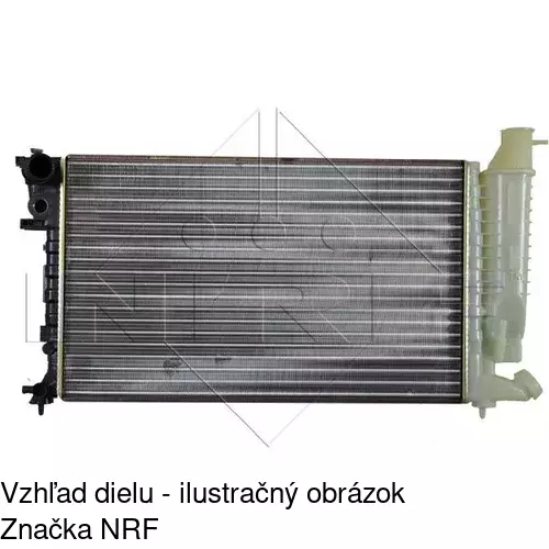 Chladiče vody POLCAR 232408A7 - obr. 1