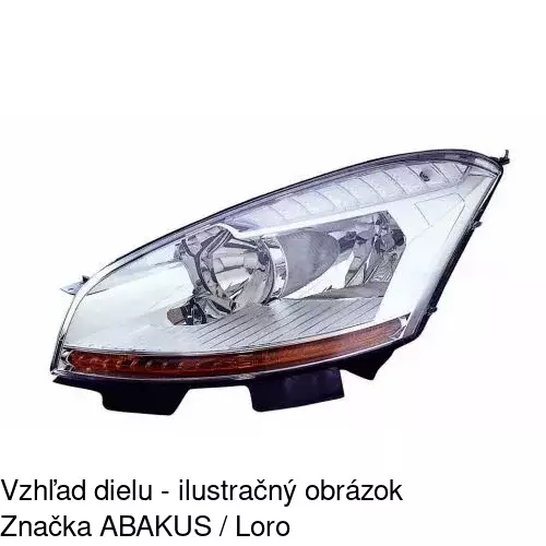 Hlavný reflektor POLCAR 2331090E - obr. 2