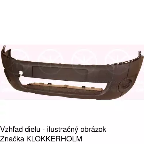 Predný nárazník 235207 /POLCAR/