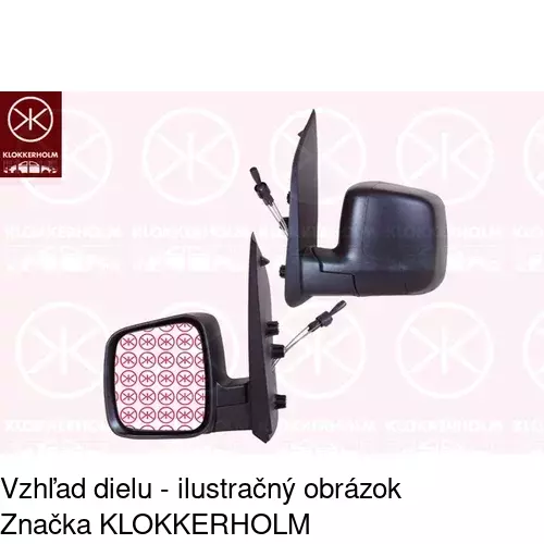 Vonkajšie zrkadlo POLCAR 2391521E - obr. 4