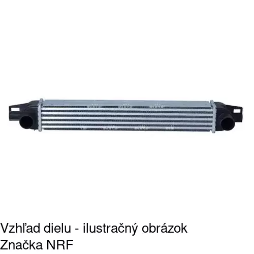 Chladiče vzduchu (Intercoolery) POLCAR 2391J8-1 - obr. 1