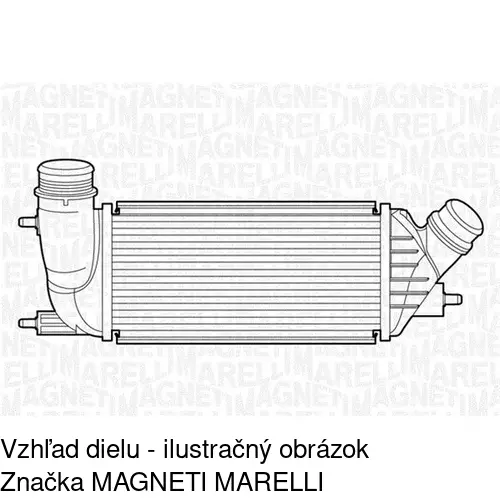 Chladiče vzduchu (Intercoolery) POLCAR 2397J83X