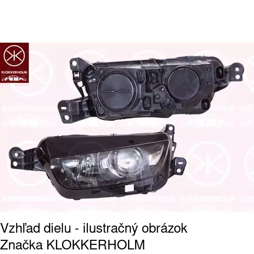 Hlavný reflektor POLCAR 23M1091U