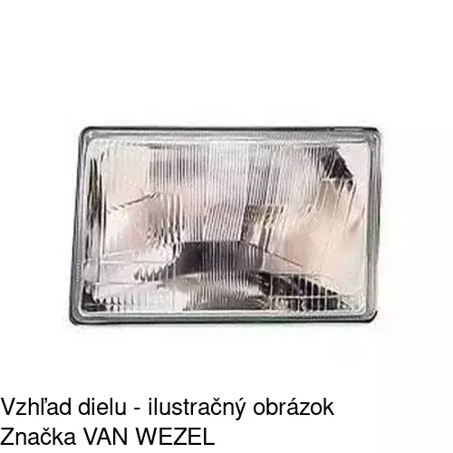 Hlavný reflektor POLCAR 2404100E - obr. 5