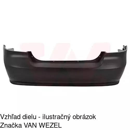 Zadný nárazník POLCAR 250496 - obr. 1