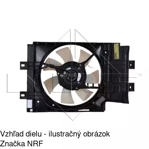 Ventilátory chladičov POLCAR 270523W7