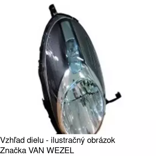 Hlavný reflektor POLCAR 2707096V - obr. 5