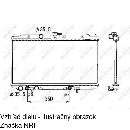 Chladiče vody POLCAR 273408-1