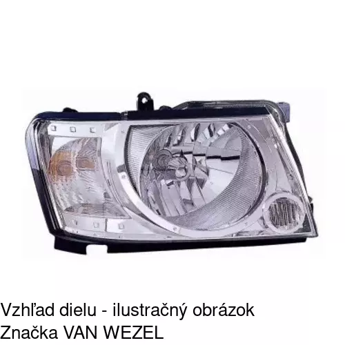 Hlavný reflektor POLCAR 277910-E