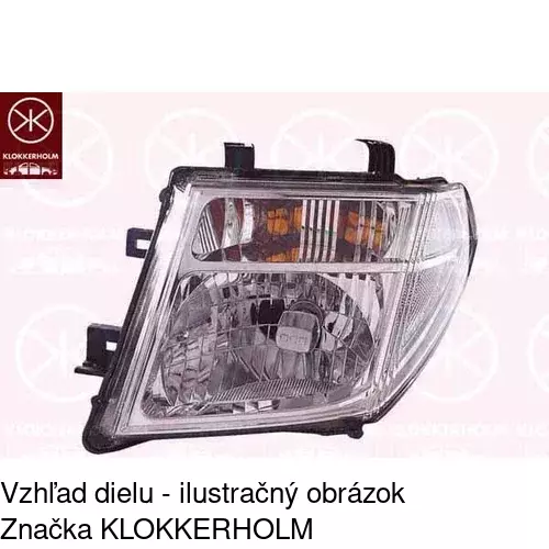 Hlavný reflektor POLCAR 278210-E - obr. 2