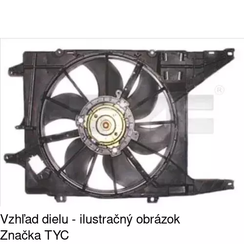 Ventilátory chladičov POLCAR 280023W3 - obr. 2