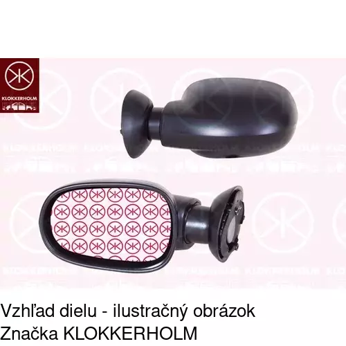 Vonkajšie zrkadlo POLCAR 280052-M - obr. 1