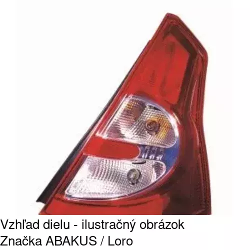 Zadné svetlo POLCAR 280588-E - obr. 1