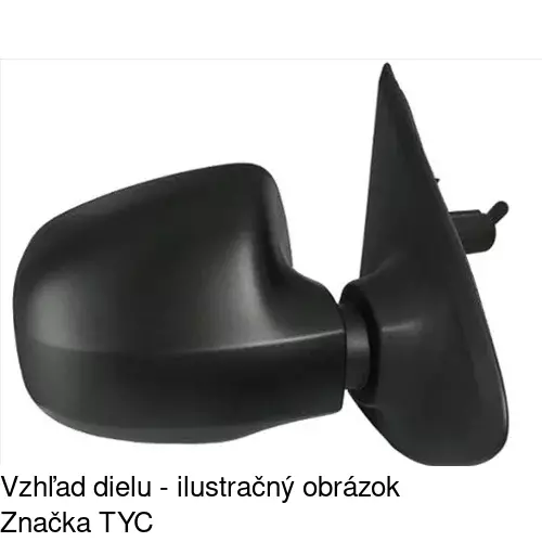 Vonkajšie zrkadlo 28B1521M /POLCAR/