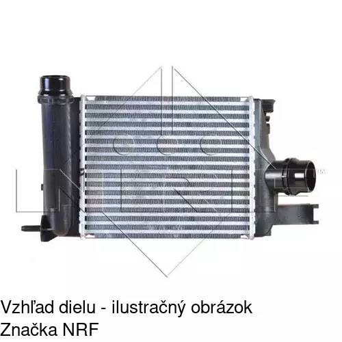 Chladiče vzduchu (Intercoolery) POLCAR 28B1J8-1 - obr. 2