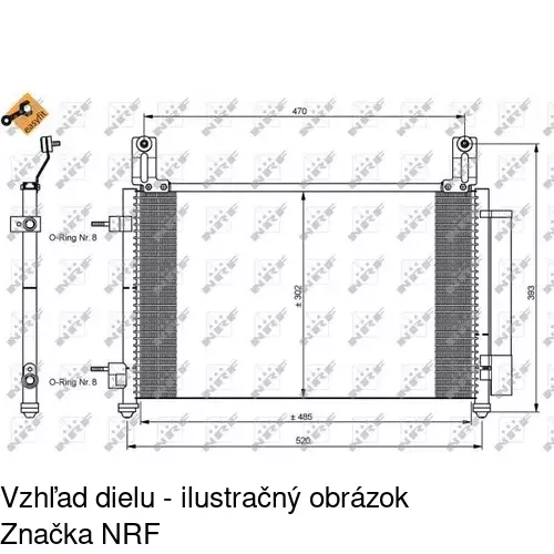 Chladiče klimatizácie POLCAR 2903K8C1S - obr. 1