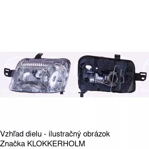 Hlavný reflektor POLCAR 3003090E - obr. 3